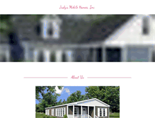 Tablet Screenshot of judysmobilehomes.com